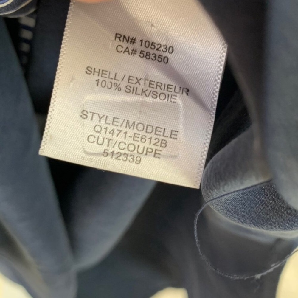 EQUIPMENT 100% Silk Colorblock Shirt Dress - Picture 6 of 7